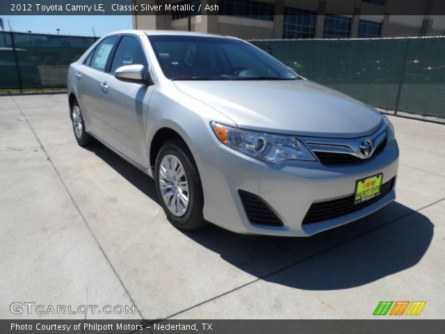 2012 Toyota Camry LE in Classic Silver Metallic