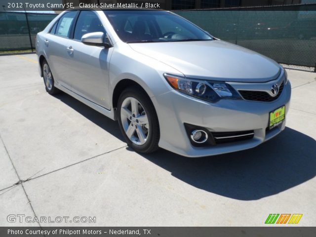 2012 Toyota Camry SE in Classic Silver Metallic
