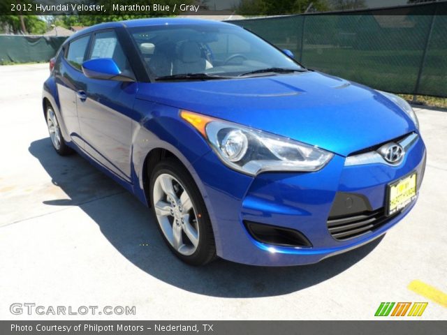 2012 Hyundai Veloster  in Marathon Blue