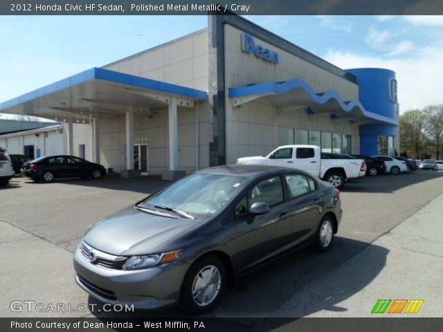 2012 Honda Civic HF Sedan in Polished Metal Metallic