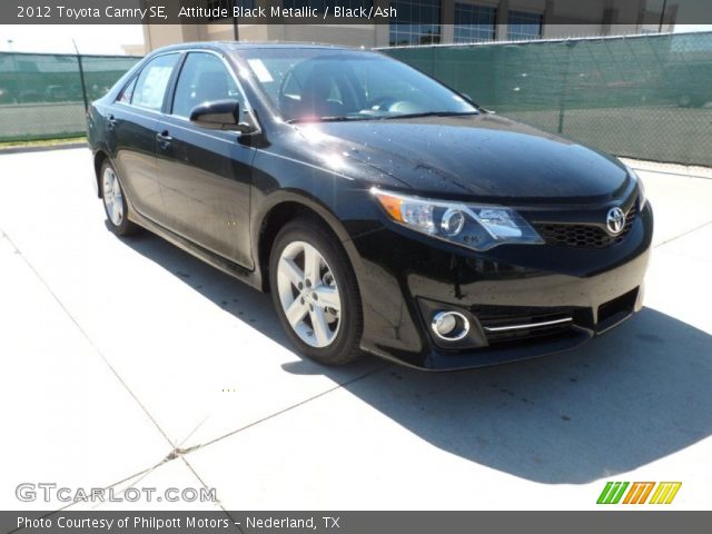 2012 Toyota Camry SE in Attitude Black Metallic