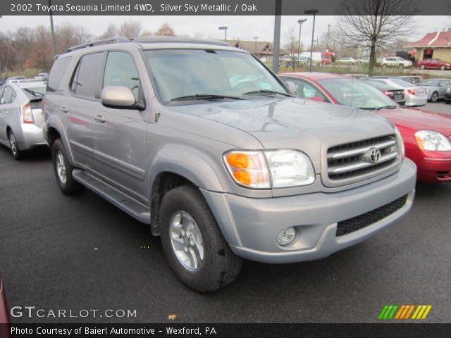 2002 Toyota Sequoia Limited 4WD in Silver Sky Metallic