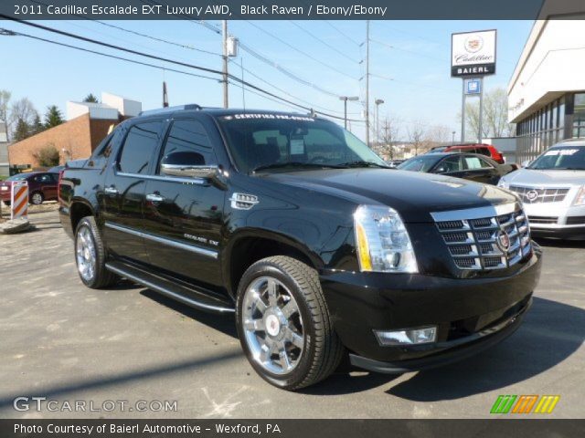 2011 Cadillac Escalade EXT Luxury AWD in Black Raven