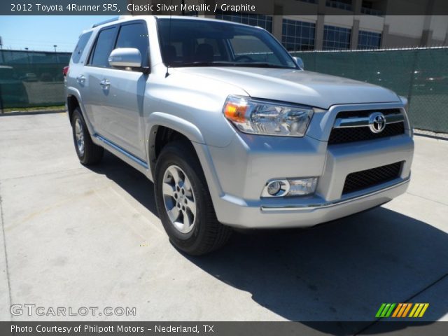 2012 Toyota 4Runner SR5 in Classic Silver Metallic