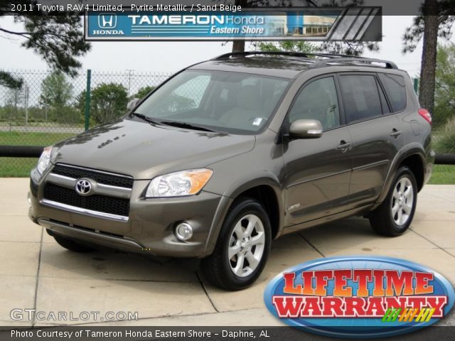 2011 Toyota RAV4 Limited in Pyrite Metallic