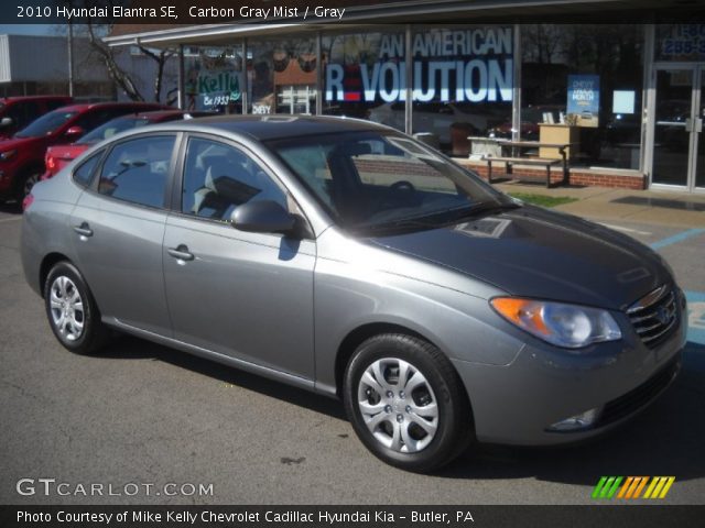 2010 Hyundai Elantra SE in Carbon Gray Mist