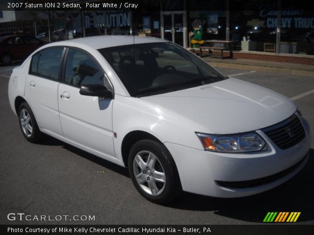 2007 Saturn ION 2 Sedan in Polar White