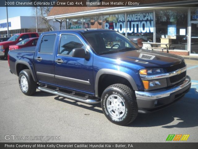 2008 Chevrolet Colorado LT Crew Cab 4x4 in Imperial Blue Metallic