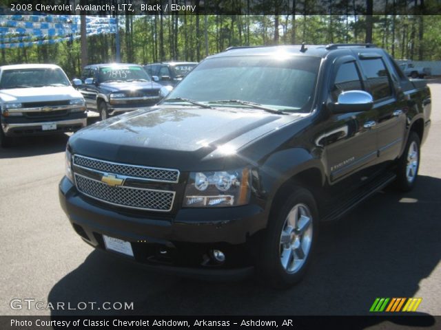 2008 Chevrolet Avalanche LTZ in Black