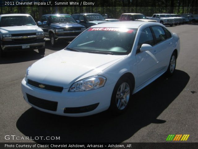 2011 Chevrolet Impala LT in Summit White