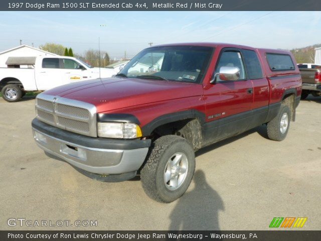 1997 Dodge Ram 1500 SLT Extended Cab 4x4 in Metallic Red