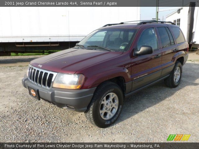 2001 Jeep Grand Cherokee Laredo 4x4 in Sienna Pearl