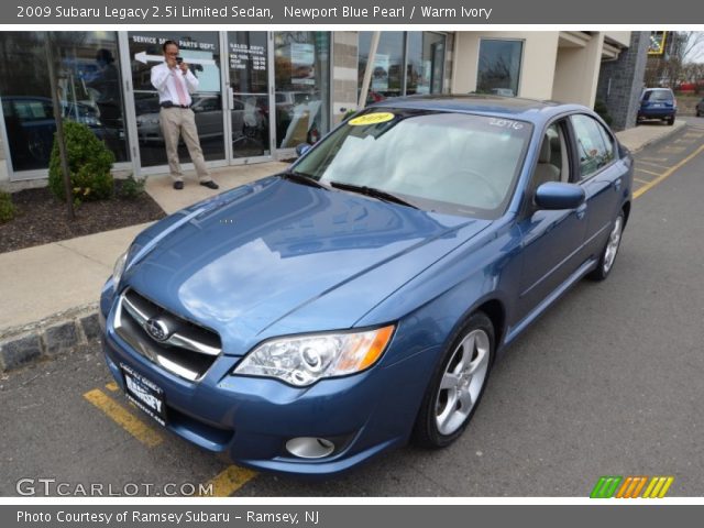 2009 Subaru Legacy 2.5i Limited Sedan in Newport Blue Pearl