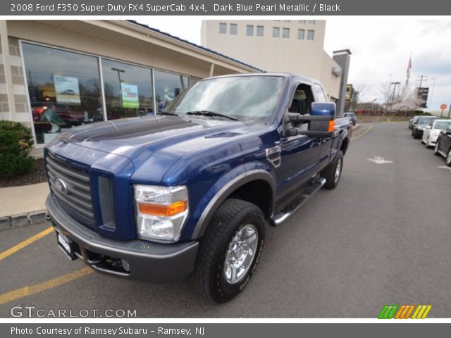 2008 Ford F350 Super Duty FX4 SuperCab 4x4 in Dark Blue Pearl Metallic