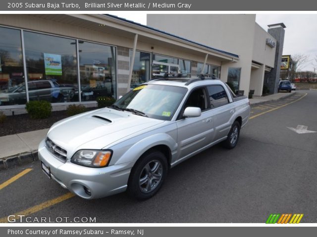 2005 Subaru Baja Turbo in Brilliant Silver Metallic