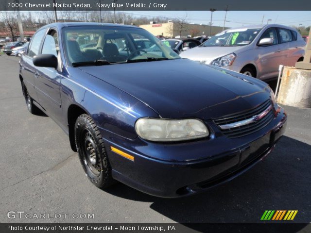 2000 Chevrolet Malibu Sedan in Navy Blue Metallic