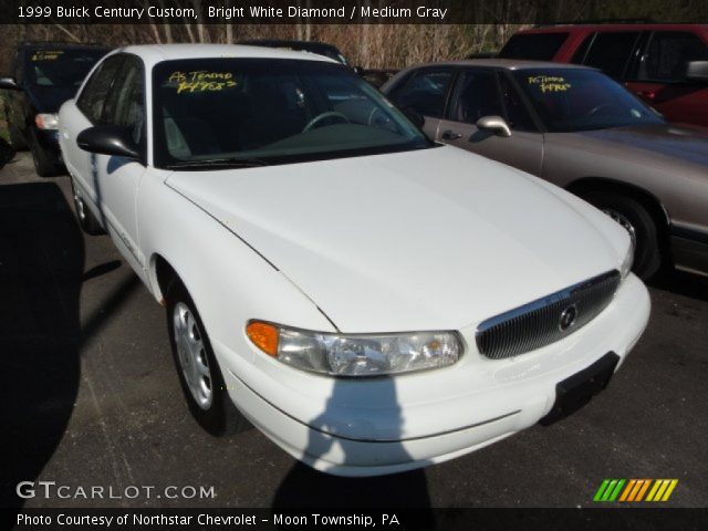 1999 Buick Century Custom in Bright White Diamond