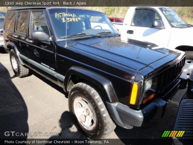 1999 Jeep Cherokee Sport 4x4 in Black