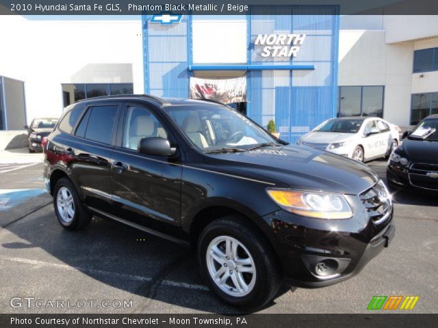 2010 Hyundai Santa Fe GLS in Phantom Black Metallic
