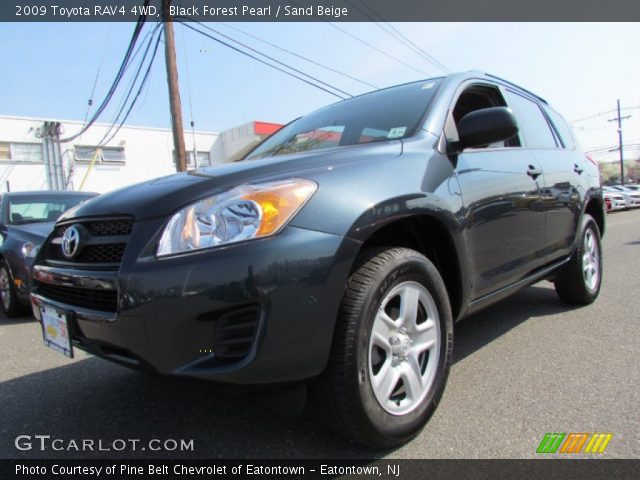 2009 Toyota RAV4 4WD in Black Forest Pearl