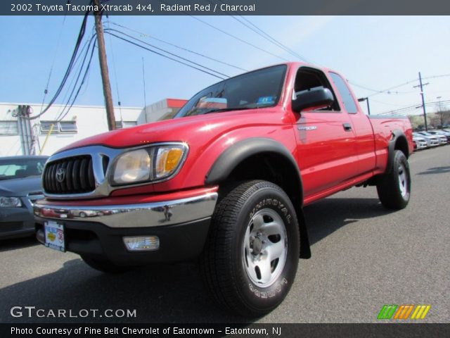 2002 Toyota Tacoma Xtracab 4x4 in Radiant Red