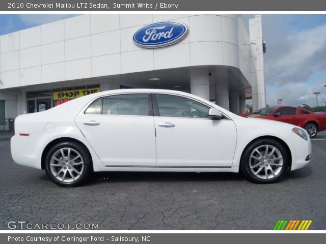 2010 Chevrolet Malibu LTZ Sedan in Summit White