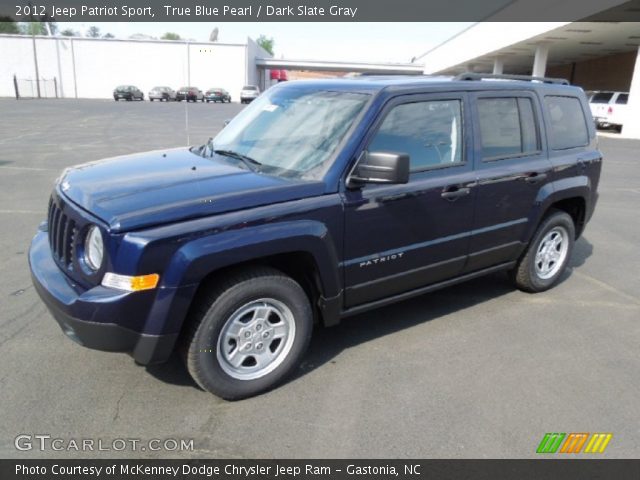 2012 Jeep Patriot Sport in True Blue Pearl