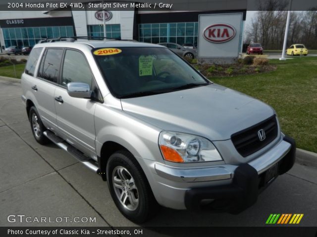 2004 Honda Pilot EX 4WD in Starlight Silver Metallic