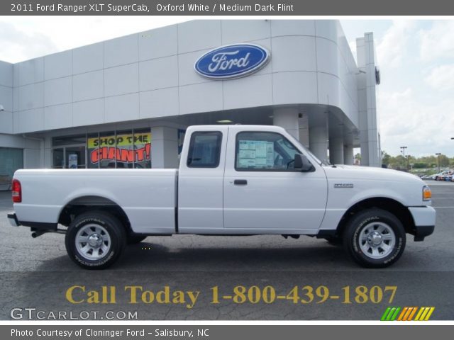 2011 Ford Ranger XLT SuperCab in Oxford White