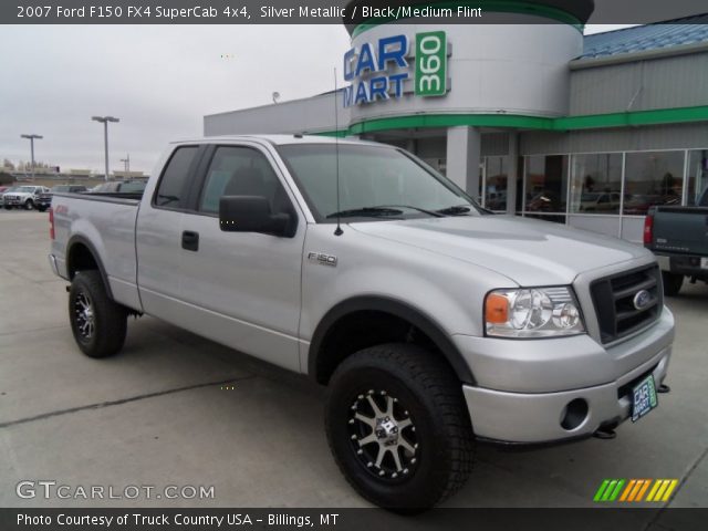 2007 Ford F150 FX4 SuperCab 4x4 in Silver Metallic