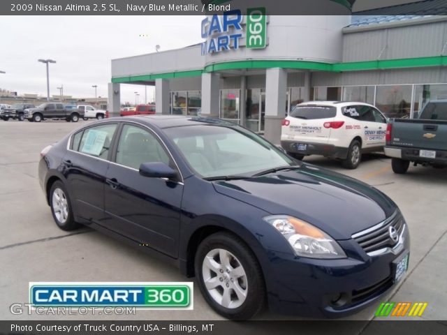 2009 Nissan Altima 2.5 SL in Navy Blue Metallic