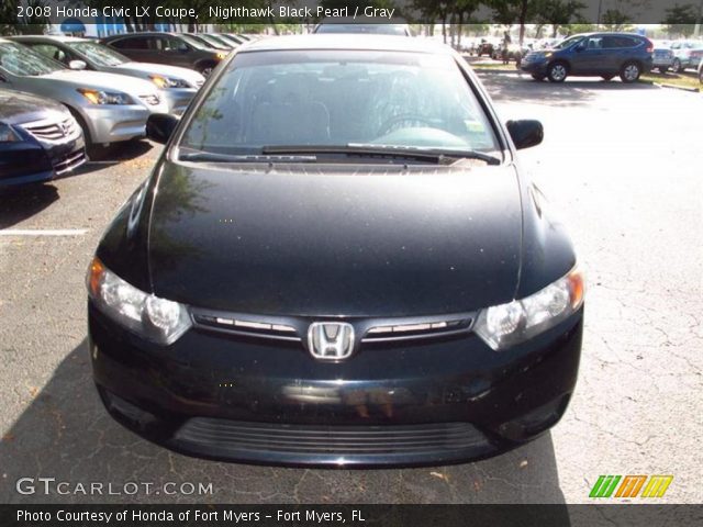 2008 Honda Civic LX Coupe in Nighthawk Black Pearl