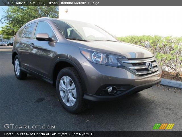 2012 Honda CR-V EX-L in Urban Titanium Metallic