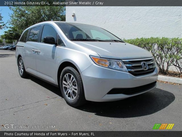 2012 Honda Odyssey EX-L in Alabaster Silver Metallic