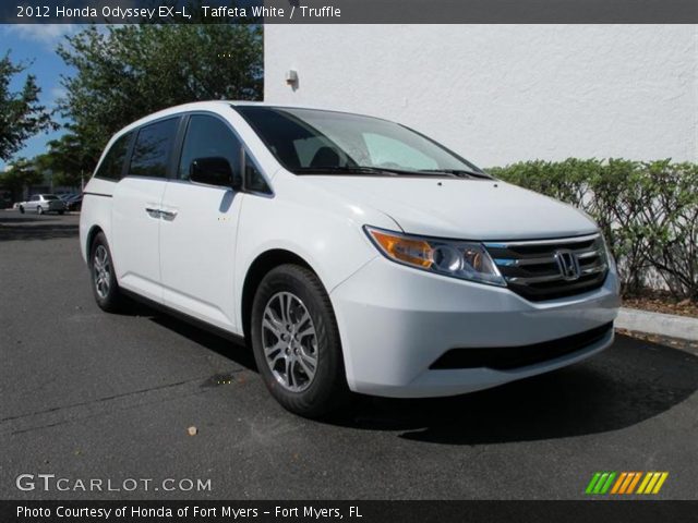 2012 Honda Odyssey EX-L in Taffeta White