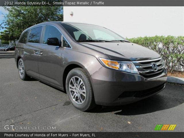 2012 Honda Odyssey EX-L in Smoky Topaz Metallic