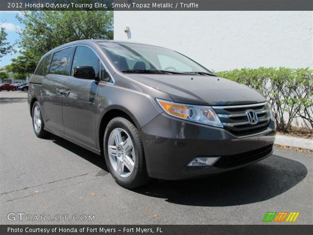 2012 Honda Odyssey Touring Elite in Smoky Topaz Metallic
