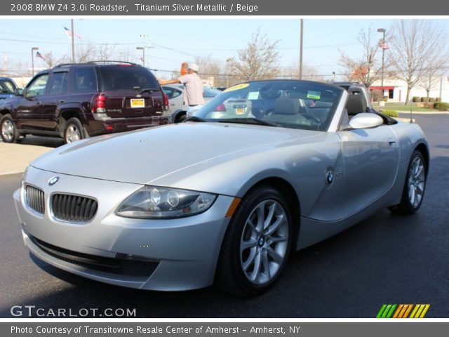 2008 BMW Z4 3.0i Roadster in Titanium Silver Metallic