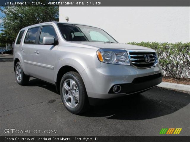 2012 Honda Pilot EX-L in Alabaster Silver Metallic
