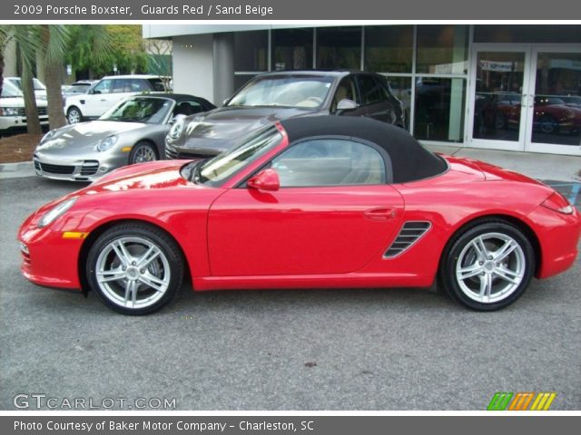 2009 Porsche Boxster  in Guards Red