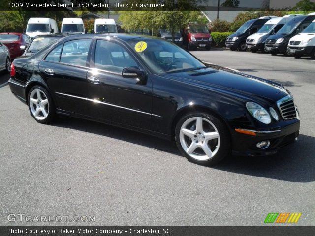 2009 Mercedes-Benz E 350 Sedan in Black
