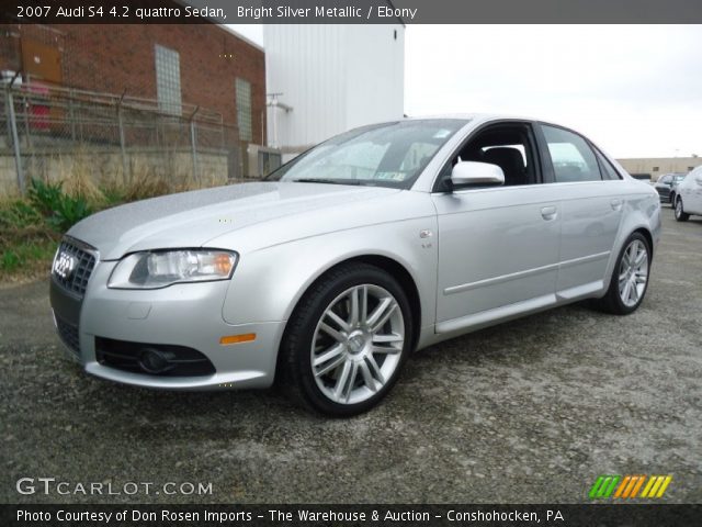 2007 Audi S4 4.2 quattro Sedan in Bright Silver Metallic