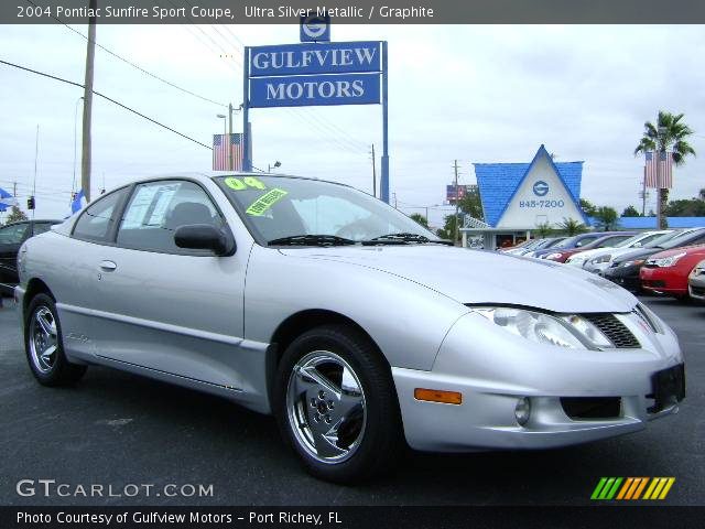 2004 Pontiac Sunfire Sport Coupe in Ultra Silver Metallic