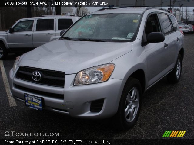 2009 Toyota RAV4 4WD in Classic Silver Metallic