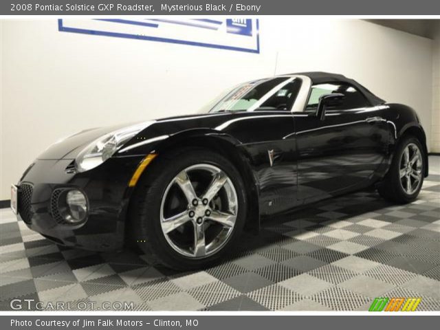 2008 Pontiac Solstice GXP Roadster in Mysterious Black