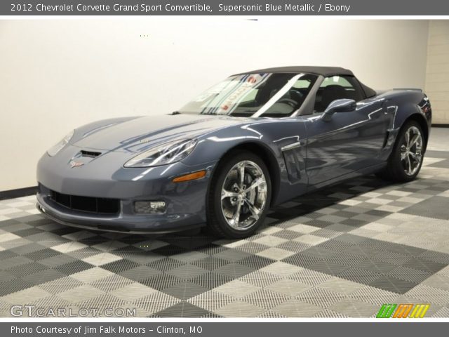 2012 Chevrolet Corvette Grand Sport Convertible in Supersonic Blue Metallic