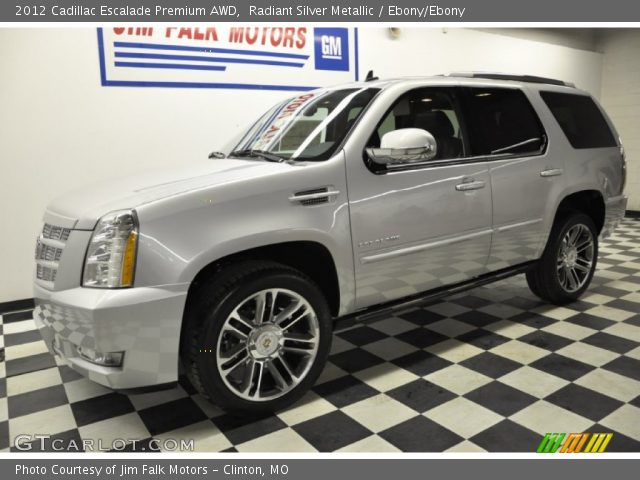 2012 Cadillac Escalade Premium AWD in Radiant Silver Metallic