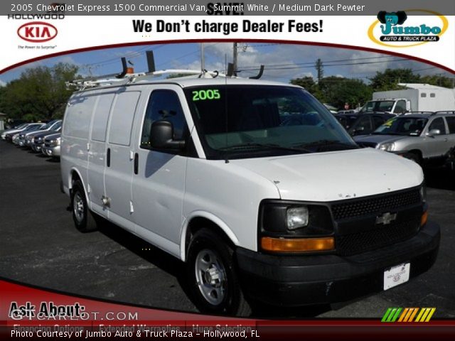 2005 Chevrolet Express 1500 Commercial Van in Summit White