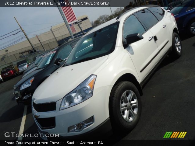 2012 Chevrolet Traverse LS in White