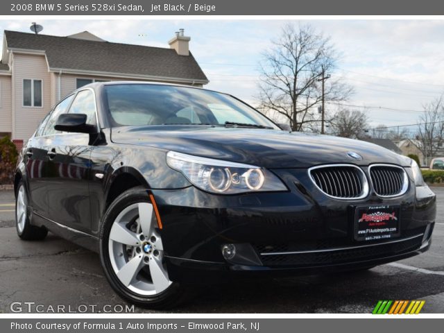2008 BMW 5 Series 528xi Sedan in Jet Black